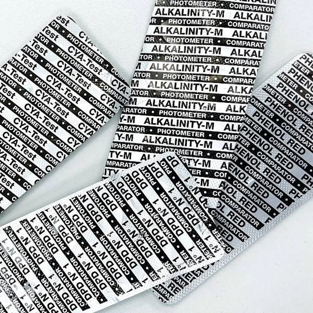 Refilltabletter 50 st till mätinstrumentet PoolLab 1.0
