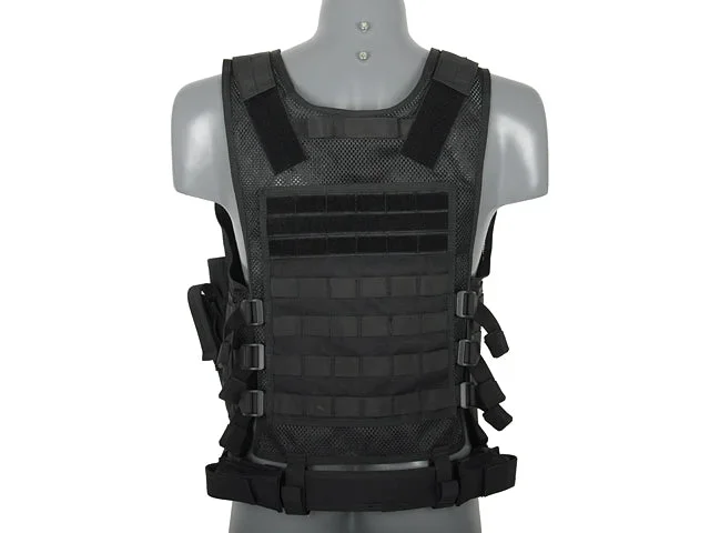Letvægts taktisk vest med MOLLE - Bild 2