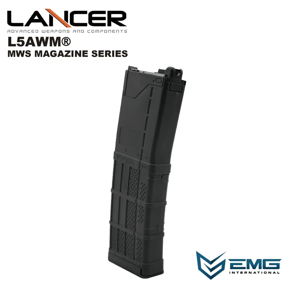Lancer L5AWM V2 Gas Magasin til TM MWS 35 BBs - Tan - Bild 1
