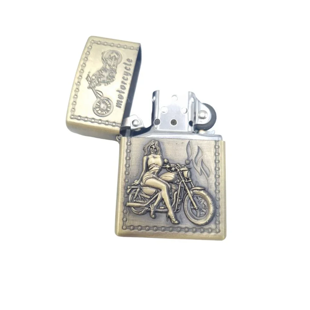 Bensintändare - motorcycle woman - Bild 1
