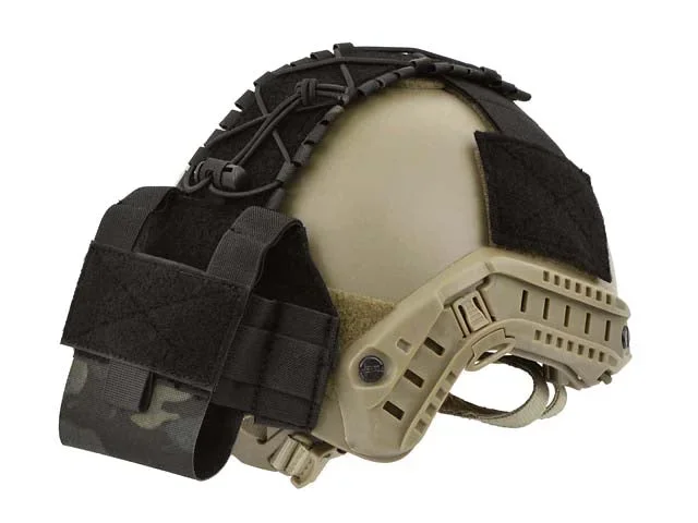 Tilbehørslomme til hjelm, laser-cut – Multicam Black - Bild 2