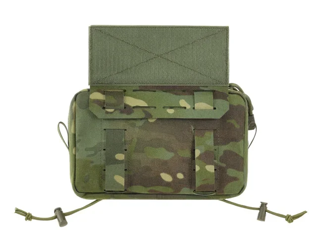Universallomme med to rum og monteringspanel, laser-cut – Multicam Tropic - Bild 2