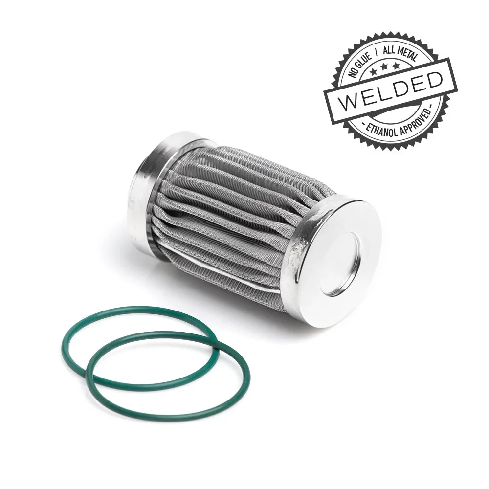 Replacement filter element 100 Micron – Welded stainless steel Replacement filter element 100 Micron – Welded stainless steel