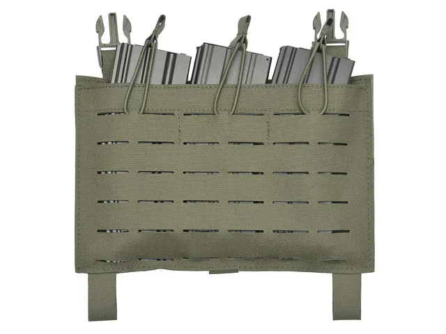 Buckle Up Low Profile laser-cut panel til 3x AR15/AK-magasiner – Ranger Green Buckle Up Low Profile laser-cut panel til 3x AR15/AK-magasiner – Ranger Green