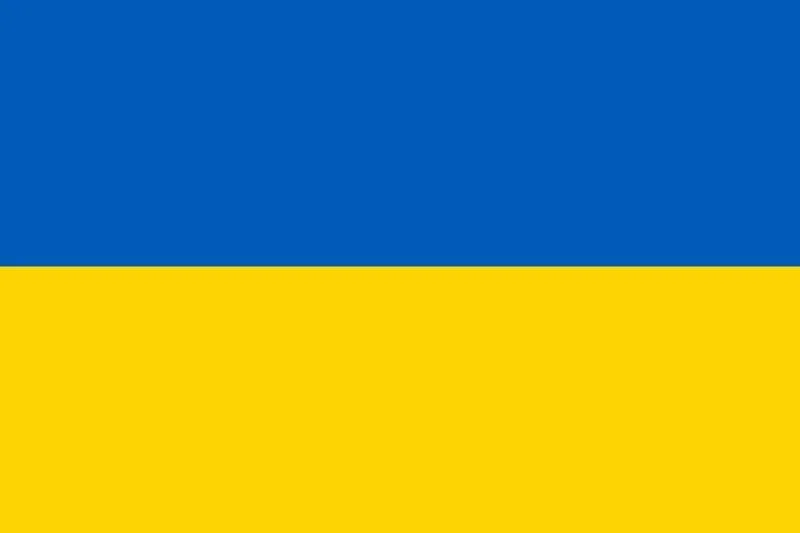 Ukraina flagga