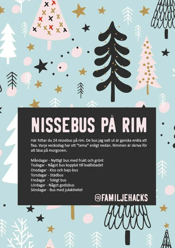 Nissebus på rim – 24 roliga brev från Nisse Nissebus på rim – 24 roliga brev från Nisse