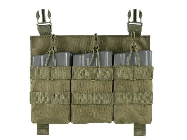 Buckle Up Triple lommepanel til SR25/AR-10/M14/SCAR-H – oliven Buckle Up Triple lommepanel til SR25/AR-10/M14/SCAR-H – oliven