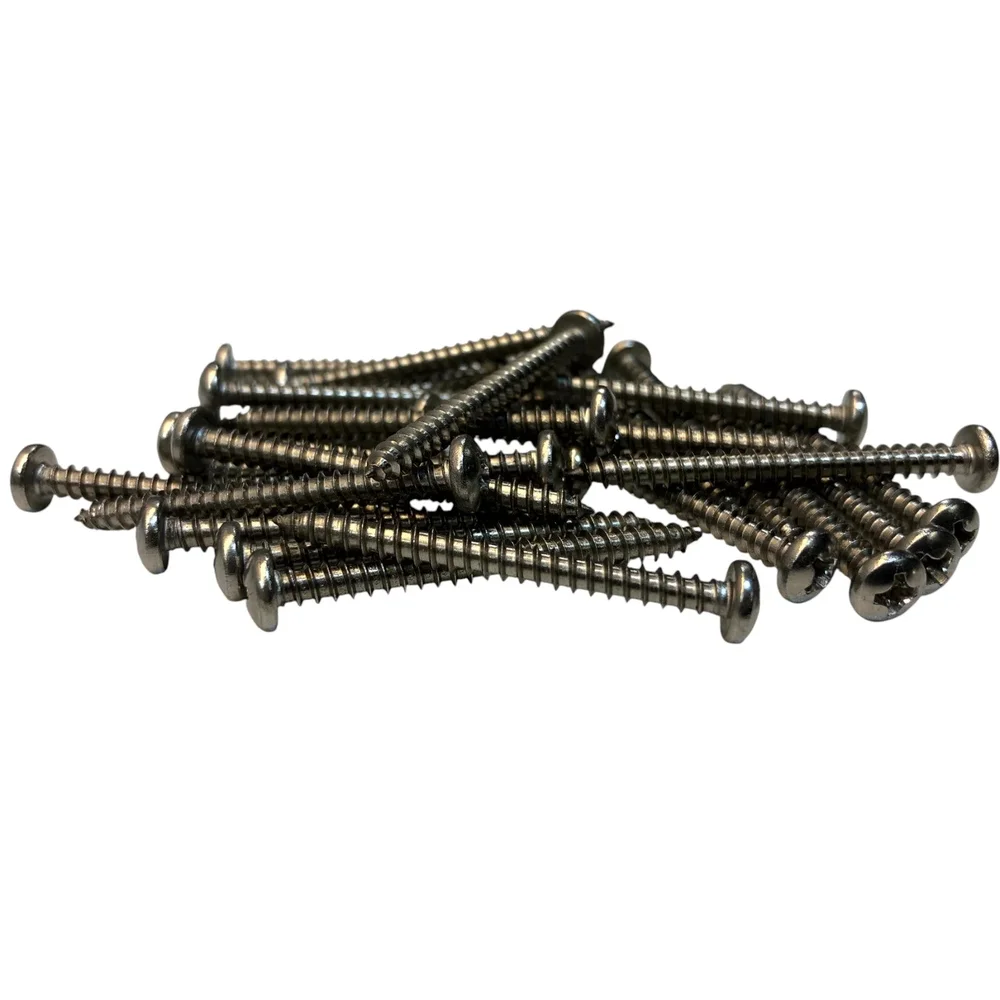 Skruvar sats #6 x 1 1/2″ tum PH rostfria (26st) Marquis