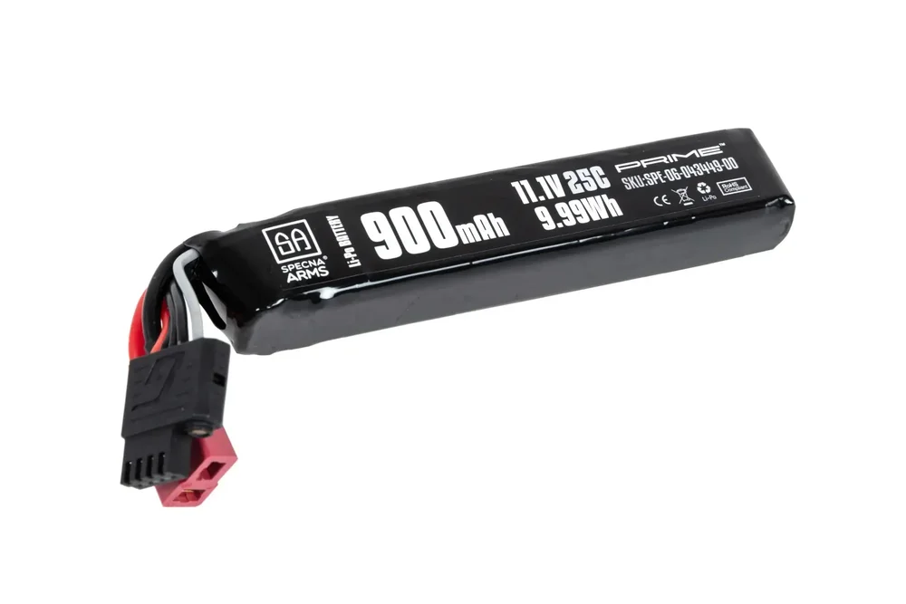 Battery Li-Po Specna Arms x Gens Ace 900 mAh 25C 11.1V T-Deans G-Tech - Bild 2
