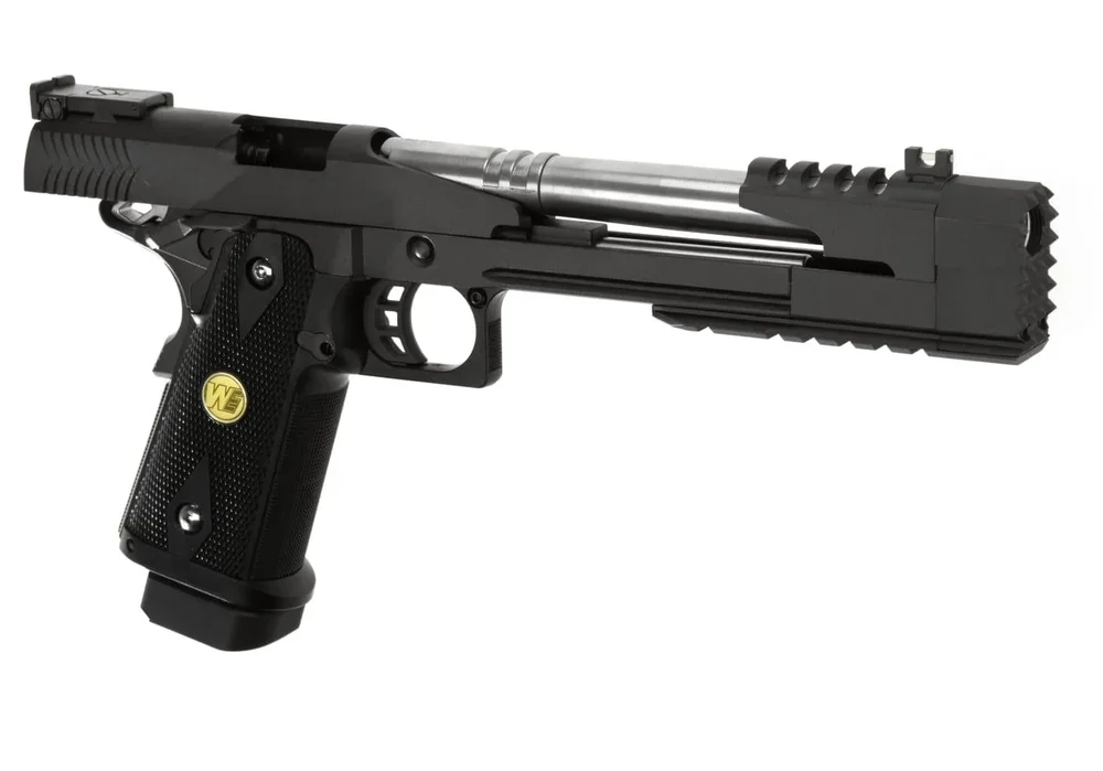 WE Hi-Capa 7 Full Metal Dragon GBB - Black - Bild 3