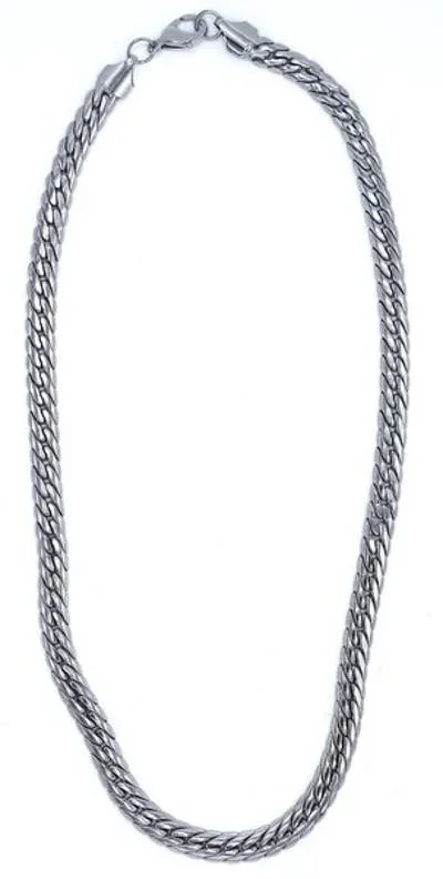 Silverfärgade kedjehalsband - Bild 1