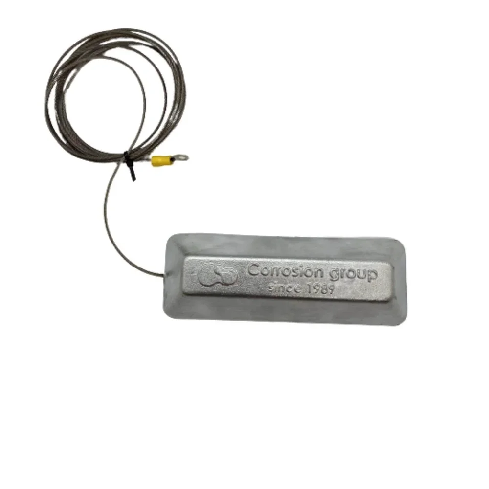 Zinkanod 1,2kg/2,65lb, 3m (2mm) wire, 316L, Rfender1 - Bild 1