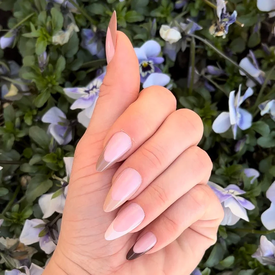 AURORA - Press-on Gel Manicure Naglar - Bild 1