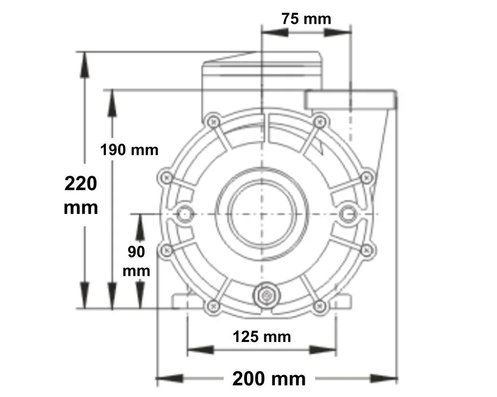 LX LP300 3HP 1-Speed - Bild 3