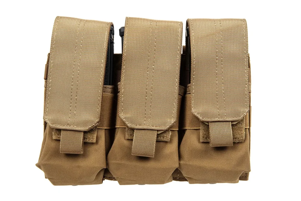 Triple M4/M16 Specna Arms magazine loader with Tan flap - Bild 3