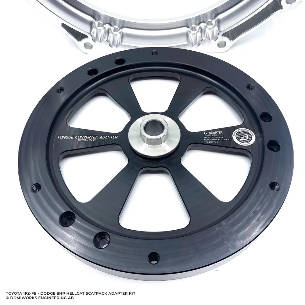Toyota 1FZ-FE till Dodge 8HP 70/75/90/95 Hellcat Scat Pack Trackhawk Adapter Kit - Bild 3