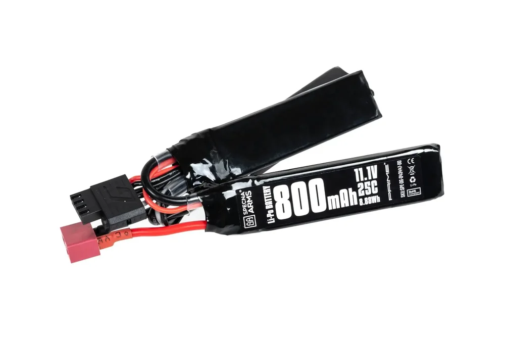 Specna Arms x Gens Ace 800 mAh 25C 3-module 11.1V T-Deans Li-Po battery G-Tech - Bild 2
