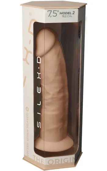 Dual Density Dildo 19 cm – Realistisk medelstor dildo i ljus hudton - Bild 3