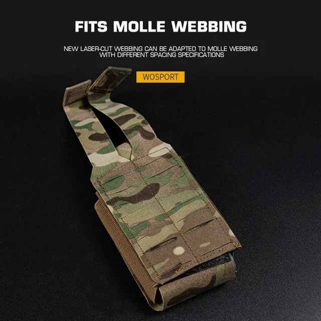 WST SRMP MOLLE Open Rifle Magazine Pouch - Bild 3
