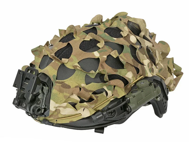 3D camouflage-hjelmovertræk til High-Cut hjelm, laser-cut – Multicam - Bild 2