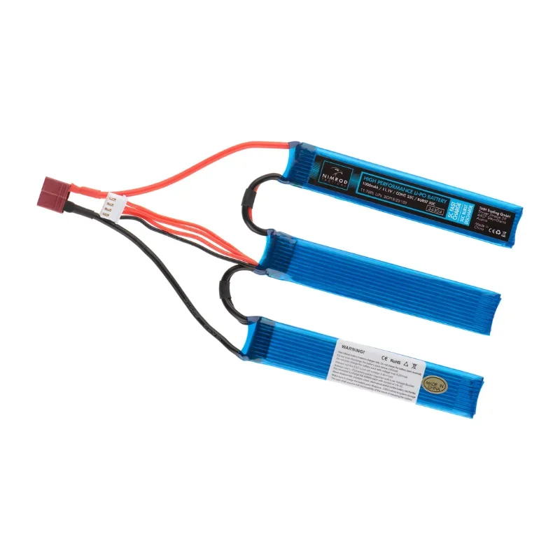 Nimrod LiPo 11.1V 1000mAh 25C Split Type T-Plug Nimrod LiPo 11.1V 1000mAh 25C Split Type T-Plug