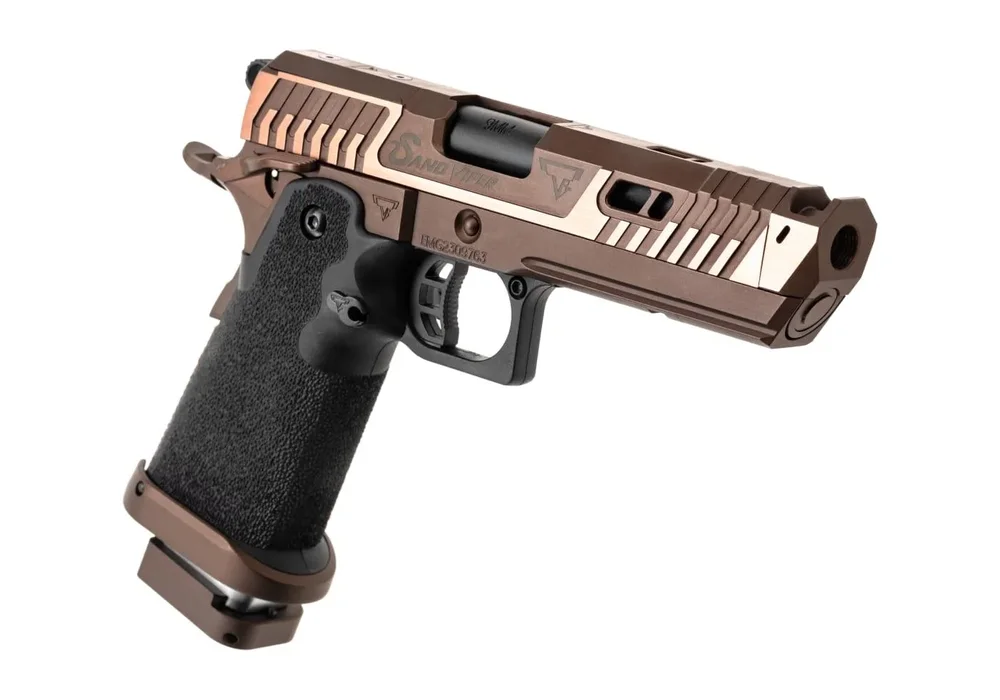 Taran Tactical SV0130 2011 Sand Viper Full Auto Full Metal GBB – Black Taran Tactical SV0130 2011 Sand Viper Full Auto Full Metal GBB – Black