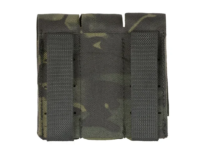 Triple pistolmagasinlomme med klap, laser-cut – Multicam Black - Bild 2