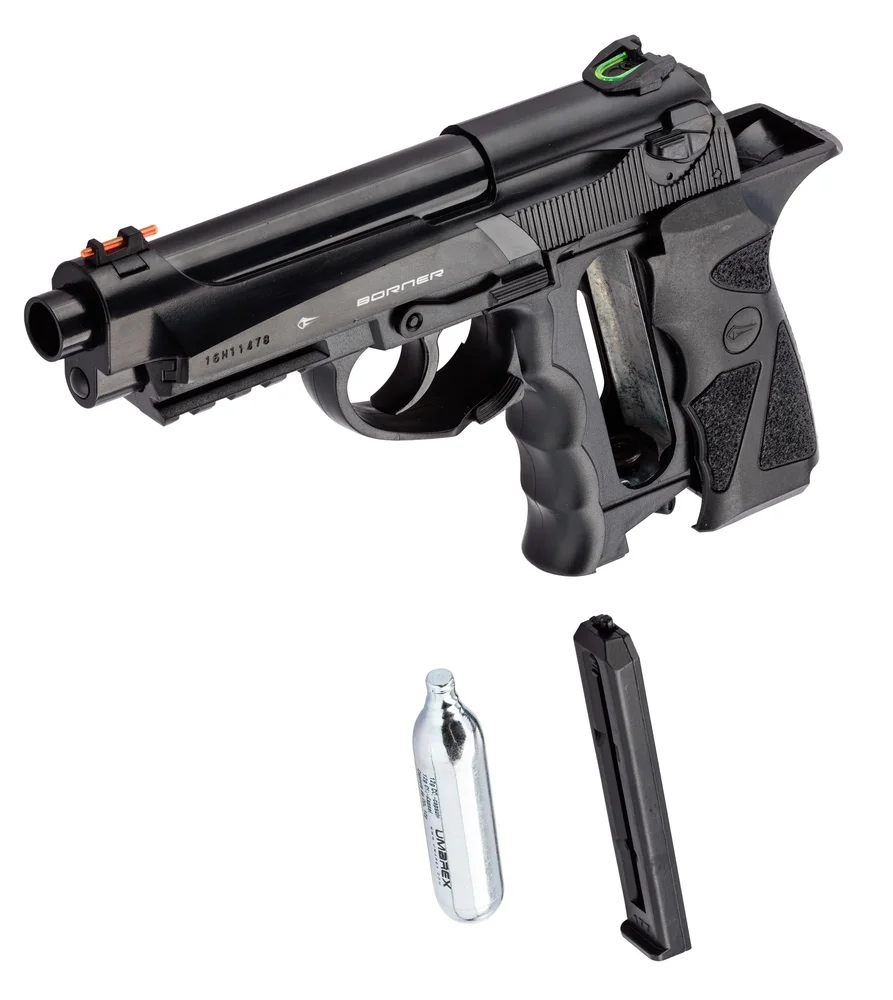 Borner Sport 306M CO2-pistol med fast slæde, kal. 4,5 mm BB - Bild 2