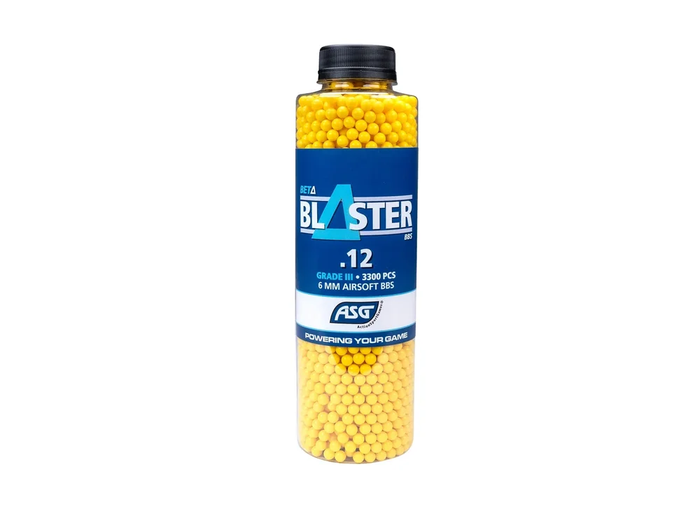 Beta Blaster BBs 0,12g 3300 stk. Flaske Beta Blaster BBs 0,12g 3300 stk. Flaske