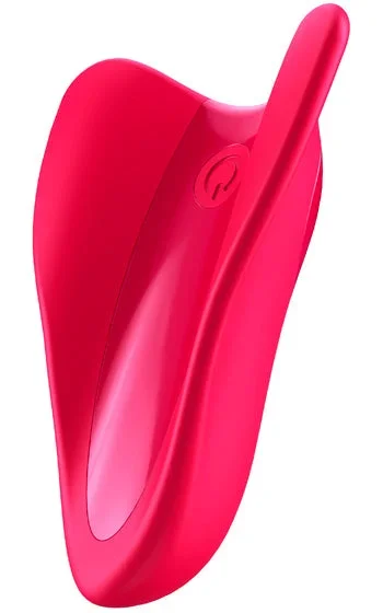 Satisfyer High Fly – Röd Fingervibrator med Kraftfull Stimulans - Bild 2