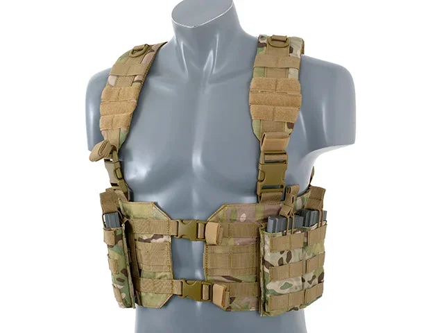 Split Front chest harness – Multicam - Bild 2