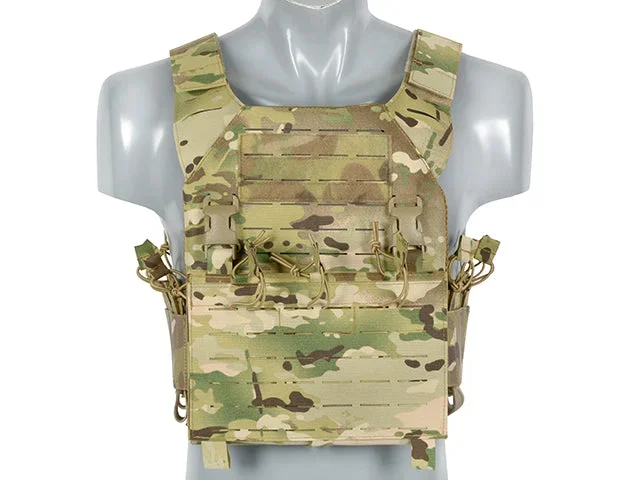 Buckle Up Recon Plate Carrier med AR15/AK-magasinlomme, laser-cut – Multicam - Bild 1
