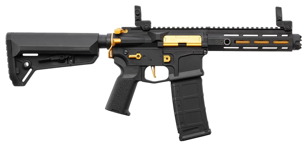 LT-32 Hellion NSR AEG-replika, komplet pakke – sort/guld - Bild 3
