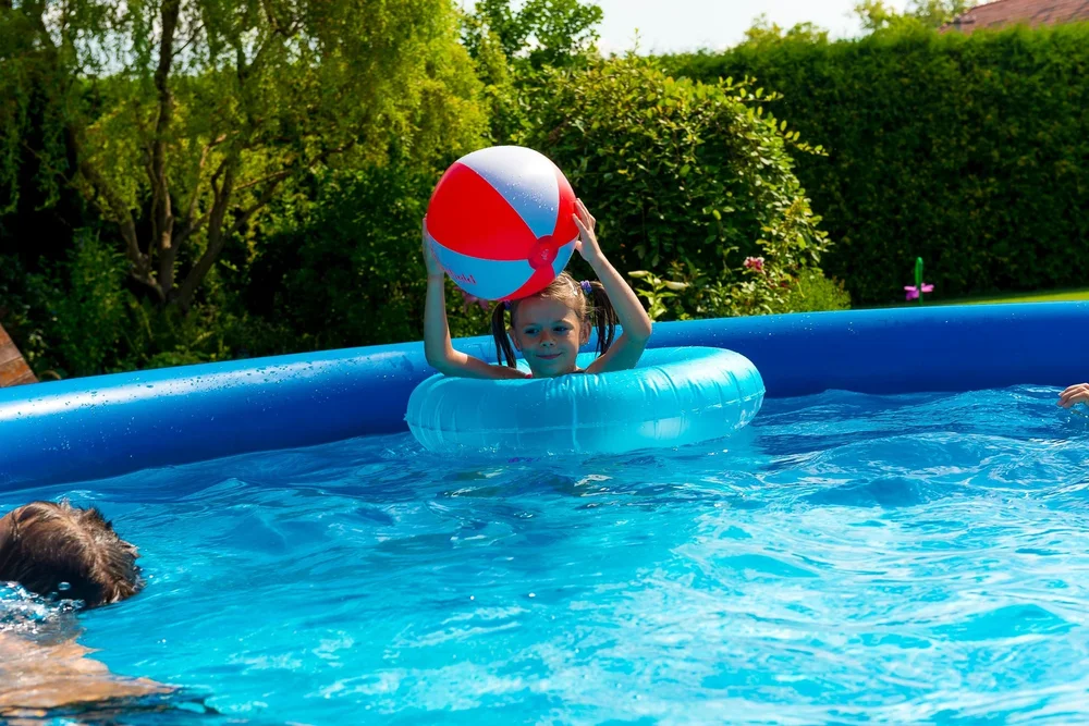 MINI POOL set - 3.66m x 76cm med patron filter pump 12V - 2,2m3 - Bild 3