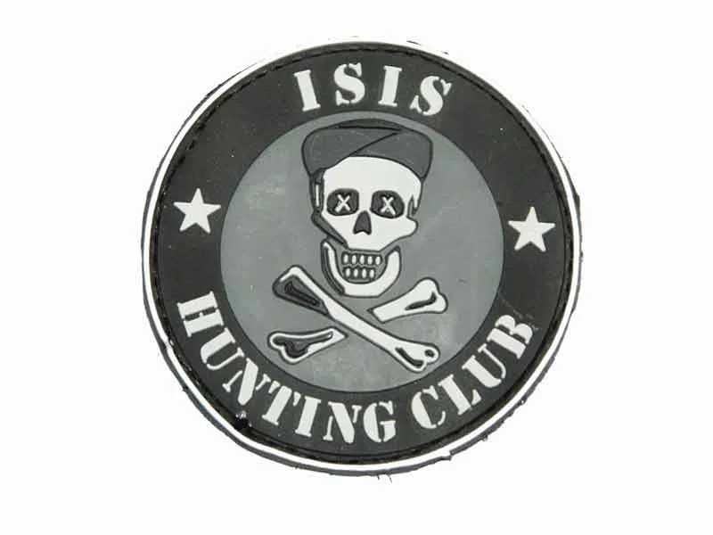 PVC Patch 3D ISIS Huntning Club - Bild 1