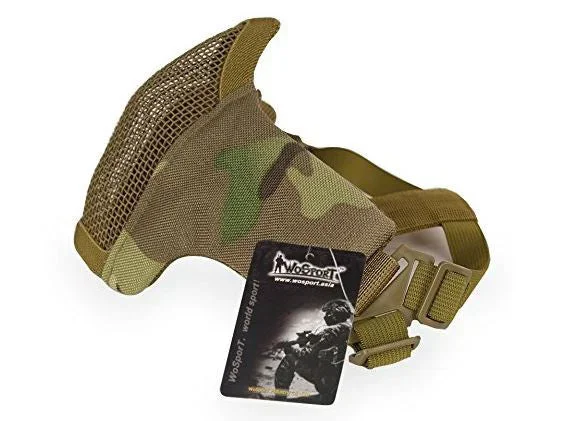 WST Airsoft Protective STEEL MESH Mask - Bild 3