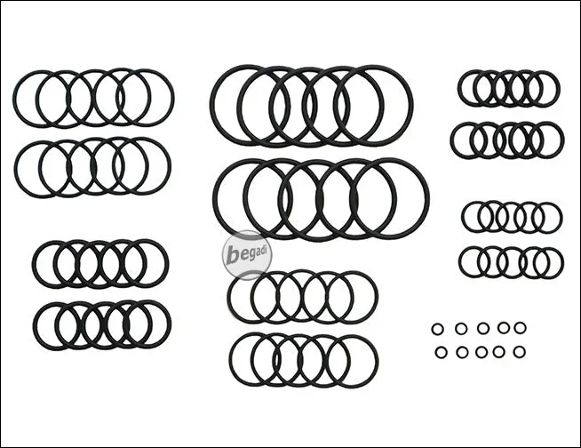 BEGADI O-ring sæt ”HPA” (70 stk.) BEGADI O-ring sæt ”HPA” (70 stk.)