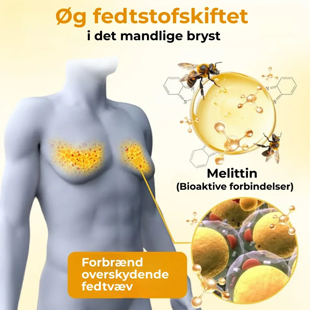 ChestX® Bröst Redefinerare | Bi-olja för behandling av gynekomasti - Bild 3