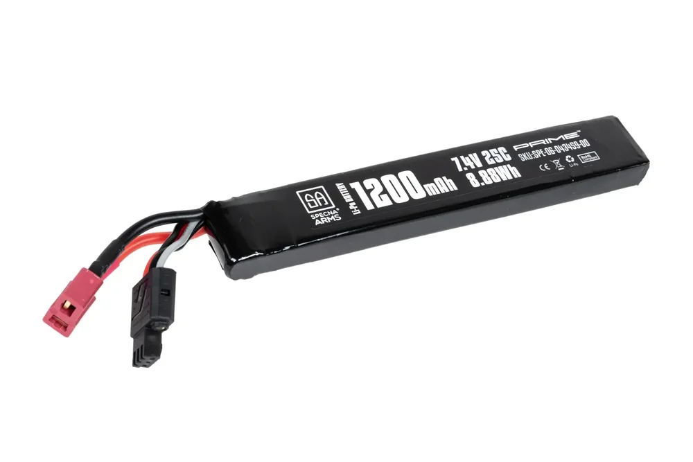 Battery Li-Po Specna Arms x Gens Ace 1200 mAh 25C 7.4V T-Deans G-Tech - Bild 2
