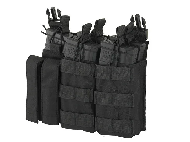 Buckle Up Triple lommepanel til 5.56/pistol – sort - Bild 3