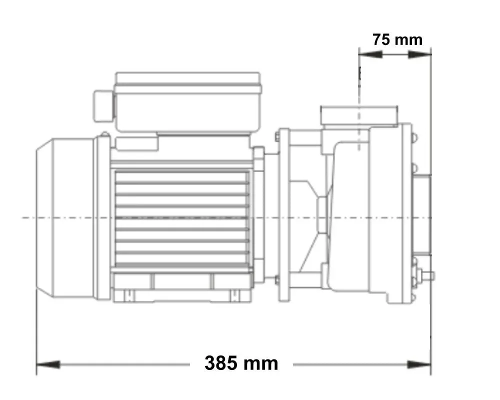LX LP200 2HP 1-Speed - Bild 2
