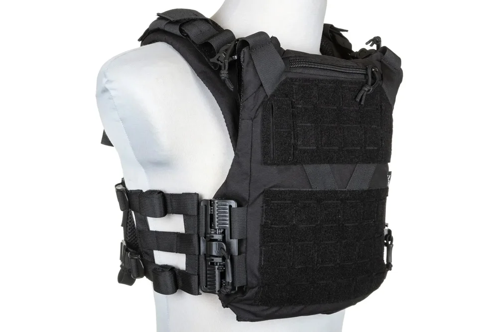 Specna Arms Tactical QR IV Plate Carrier Vest Black - Bild 3