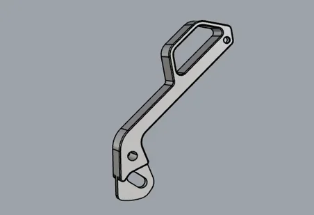 folding hand lever (palanca de mano plegable) for Dualtron Togo - Bild 3