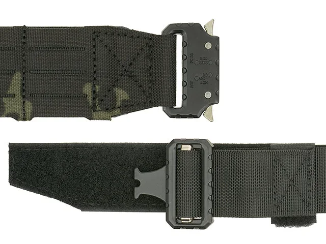 Taktisk bælte, laser-cut – str. XL – Multicam Black - Bild 3