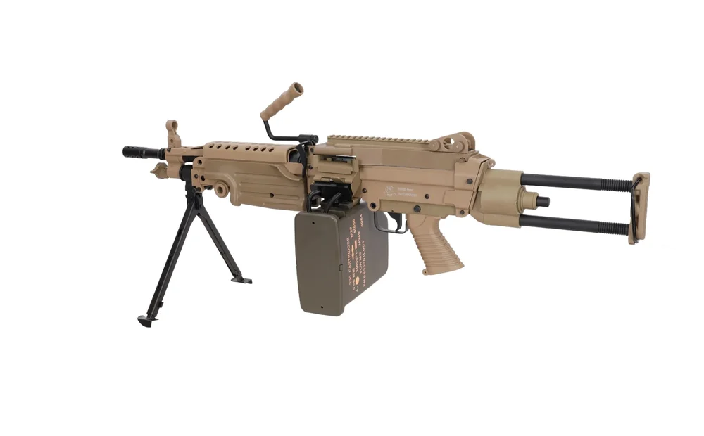 FN HERSTAL M249 PARA CORE machine gun from AEG FN HERSTAL M249 PARA CORE machine gun from AEG