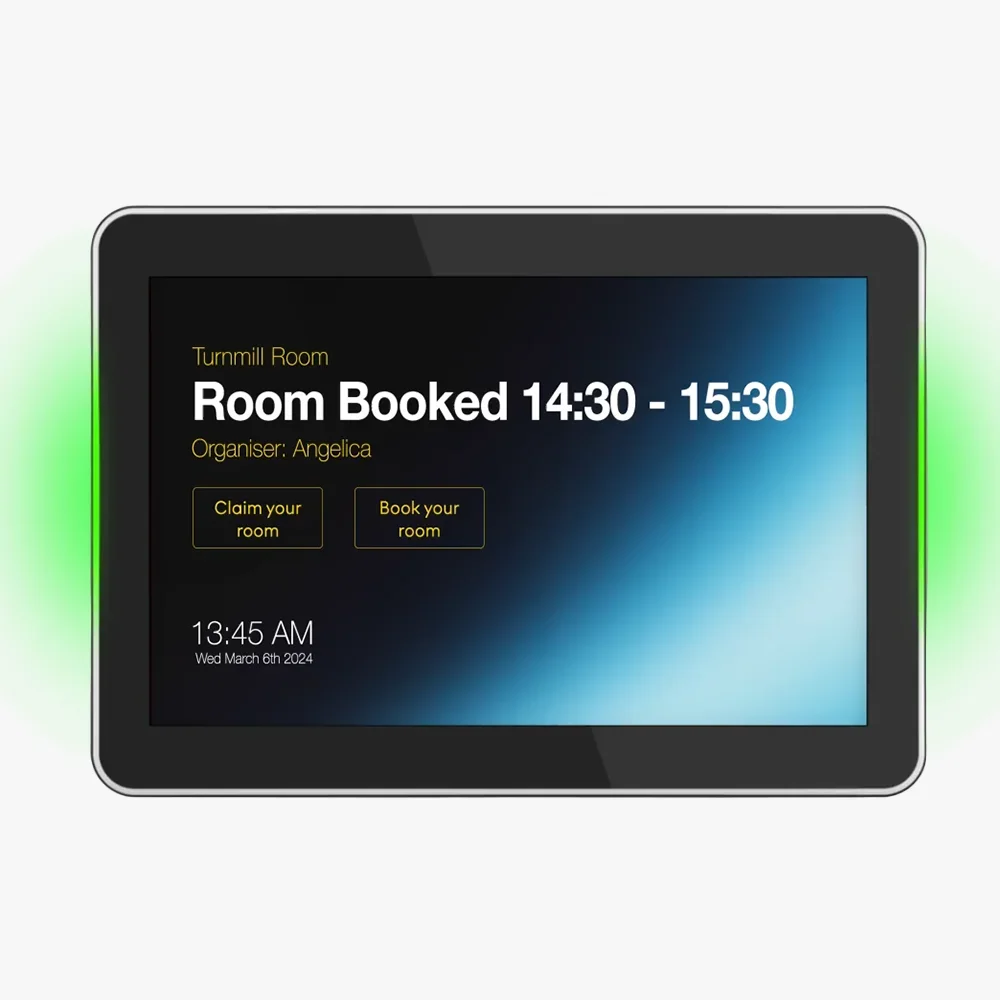 10″ Conference Booking Screen PoE+ for OneDisplay 10″ Conference Booking Screen PoE+ for OneDisplay
