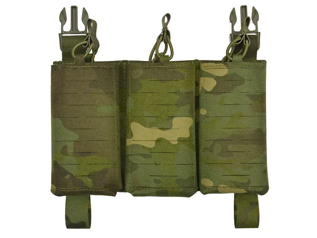 Buckle Up laser-cut panel til 3 AR15/AK-magasiner – Multicam Tropic - Bild 3