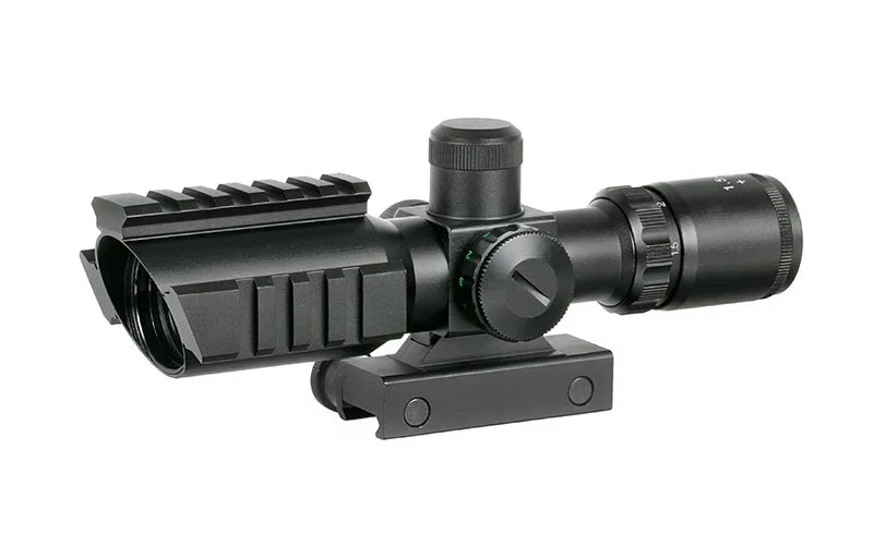Kikkertsigte 1.5-5x32 med integreret montage og rails – sort - Bild 1