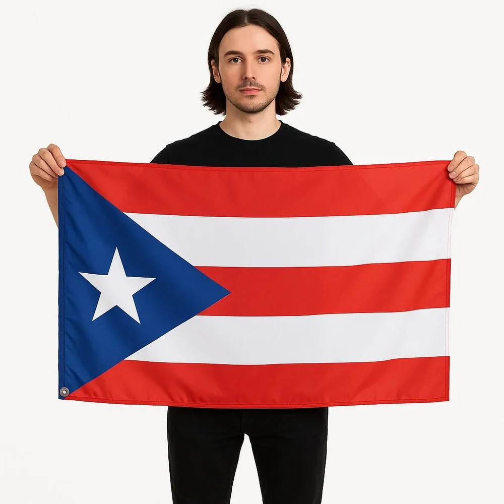 Puerto Rico Flagga – 150 x 90 cm - Bild 1