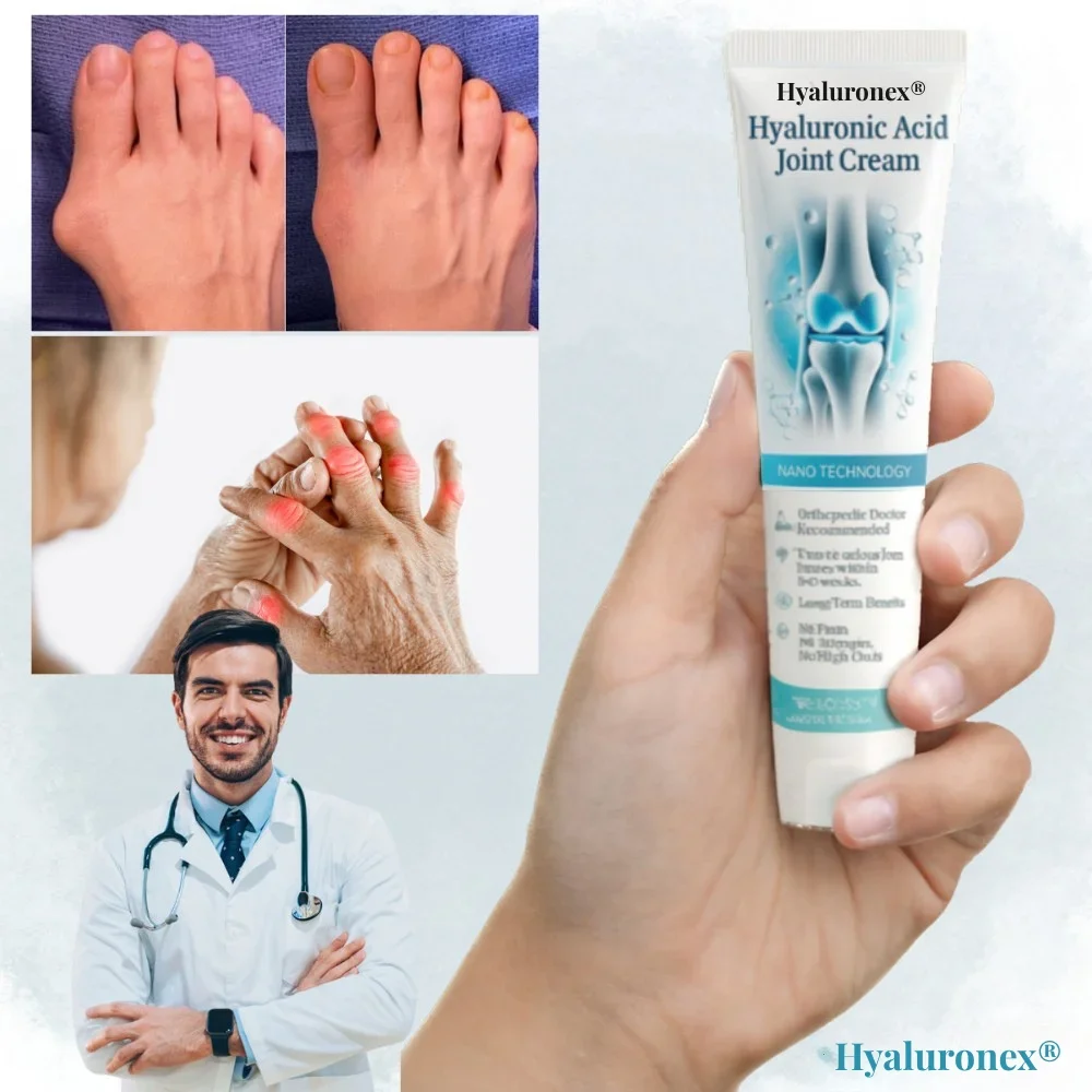 Hyaluronex® | Hyaluronsyra-ledkräm | Lindrar artrosvärk på bara 2 minuter! - Bild 2